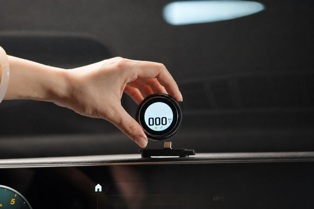 Drivona install product photography, AI-retouched demonstration image